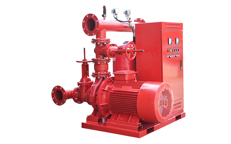 EJ  Fire Pump System With Electric Pump And Jockey Pump